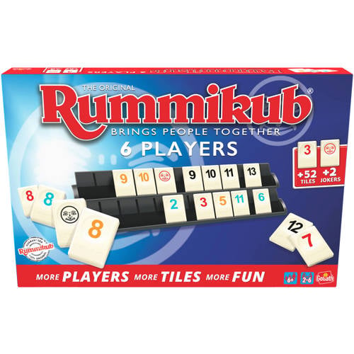 Goliath Rummikub The Original 6 Player Bordspel | Bordspel van Goliath afbeelding