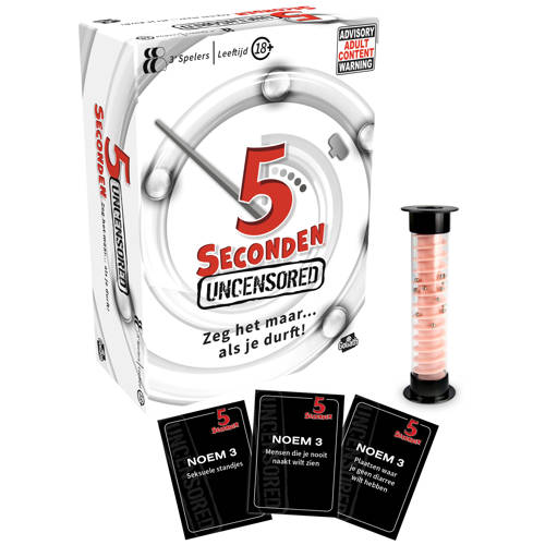 Goliath 5 Seconden Uncensored (NL) Bordspel | Bordspel van Goliath afbeelding