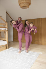 thumbnail: Feetje Wafelpyjama - Family Limited Edition berryrood