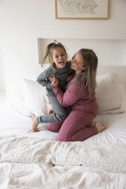 thumbnail: Feetje Wafelpyjama - Family Limited Edition berryrood