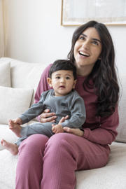 thumbnail: Feetje Wafelpyjama - Family Limited Edition berryrood