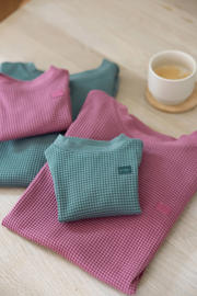 thumbnail: Feetje Wafelpyjama - Family Limited Edition berryrood