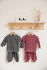thumbnail: Feetje Wafelpyjama - Family Limited Edition berryrood