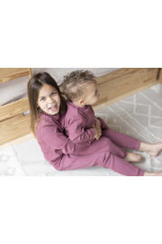 thumbnail: Feetje Wafelpyjama - Family Limited Edition berryrood