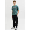 JACK & JONES JUNIOR T-shirt donkergroen