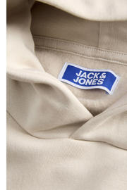 thumbnail: JACK & JONES JUNIOR hoodie met backprint beige
