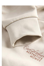 thumbnail: JACK & JONES JUNIOR hoodie met backprint beige