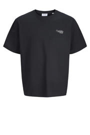 thumbnail: JACK & JONES JUNIOR T-shirt met backprint zwart
