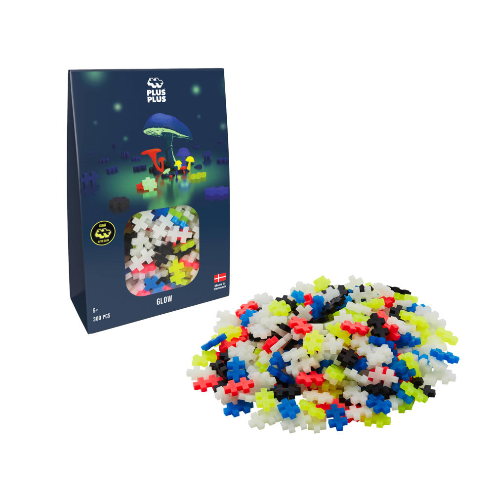 Plus-Plus Glow 300 stuks - 3975