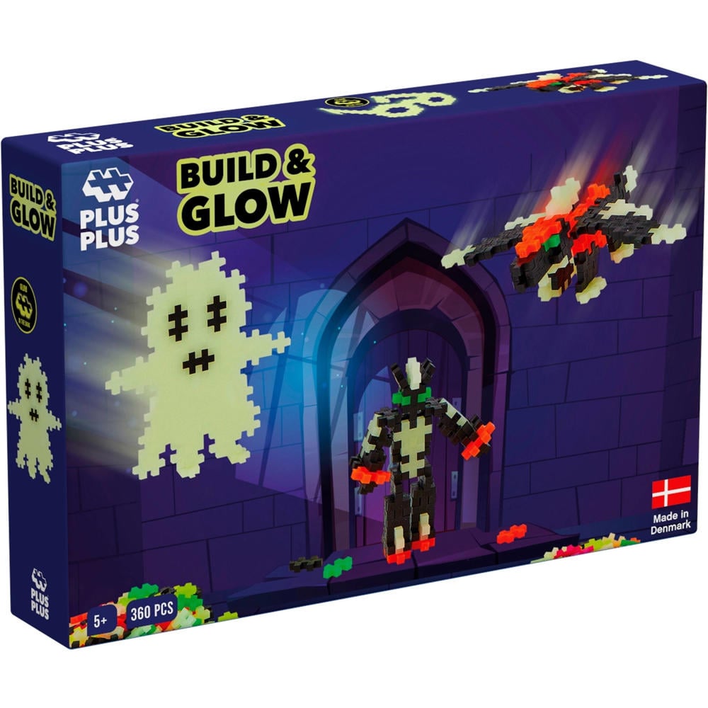 Plus-Plus Build And Glow 360 stuks - 3808