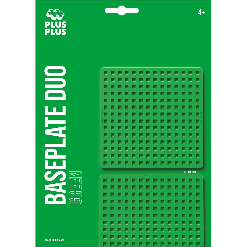 Plus-Plus Bouwplaat groen 2 stuks - 4022