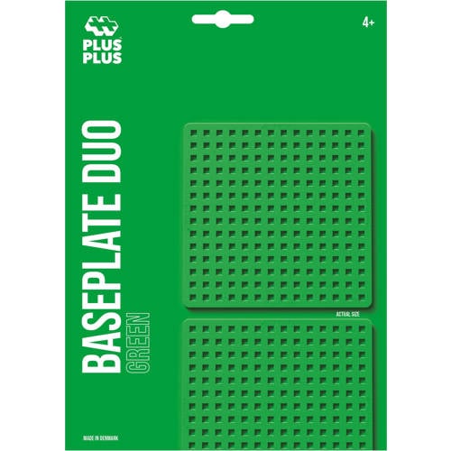Plus-Plus Bouwplaat groen 2 stuks - 4022 Bouwset | Bouwset van Plus-Plus afbeelding