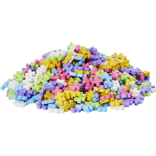 Plus-Plus Reiskoffer pastel 600 stuks - 7003 Bouwset