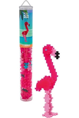 Tube flamingo 100 stuks - 4242