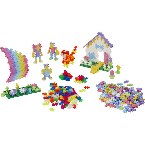 Plus-Plus Learn to Build pastel 600 stuks - 5009 Bouwset