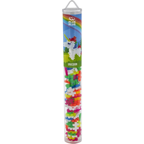 Plus-Plus Tube eenhoorn 100 stuks - 4109 Bouwset | Bouwset van Plus-Plus afbeelding