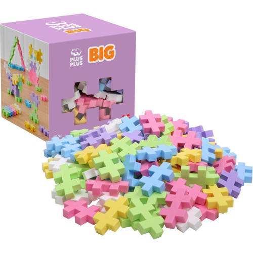 Plus-Plus Pastel BIG 100 stuks - 3412 Bouwset | Bouwset van Plus-Plus afbeelding