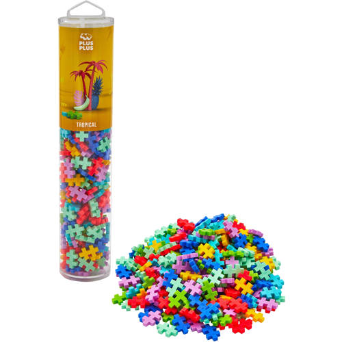 Plus-Plus Tube tropical 240 stuks - 4261 Bouwset | Bouwset van Plus-Plus afbeelding