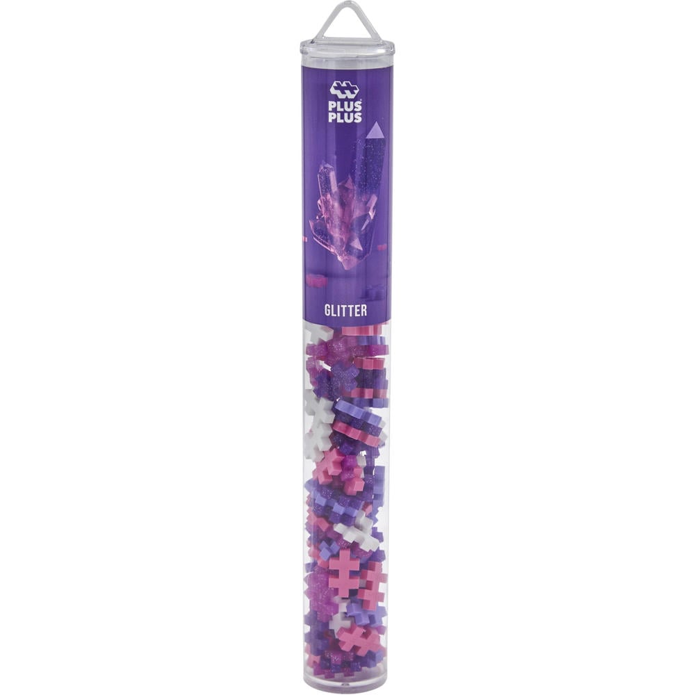 Plus-Plus Tube glitter 100 stuks - 4244