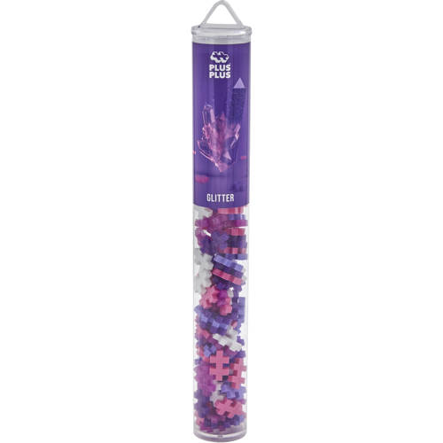 Plus-Plus Tube glitter 100 stuks - 4244 Bouwset | Bouwset van Plus-Plus afbeelding