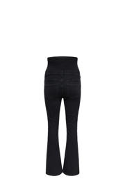 thumbnail: ONLY MATERNITY high waist zwangerschaps flared jeans black denim met glitter