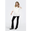 ONLY MATERNITY high waist zwangerschaps flared jeans black denim met glitter