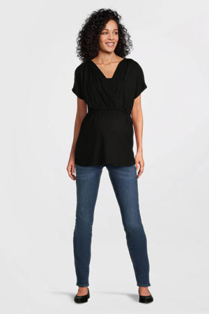 high waist zwangerschaps skinny jeans Sophia stonewashed