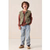 Sissy-Boy teddy gilet donkergroen