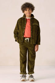thumbnail: Sissy-Boy corduroy casual broek donkergroen