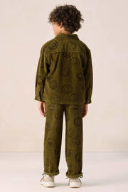 thumbnail: Sissy-Boy corduroy casual broek donkergroen
