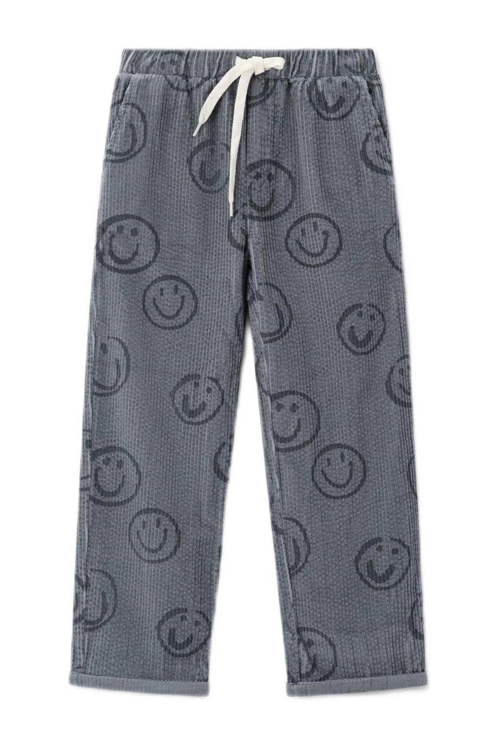 Sissy-Boy corduroy casual broek grijs