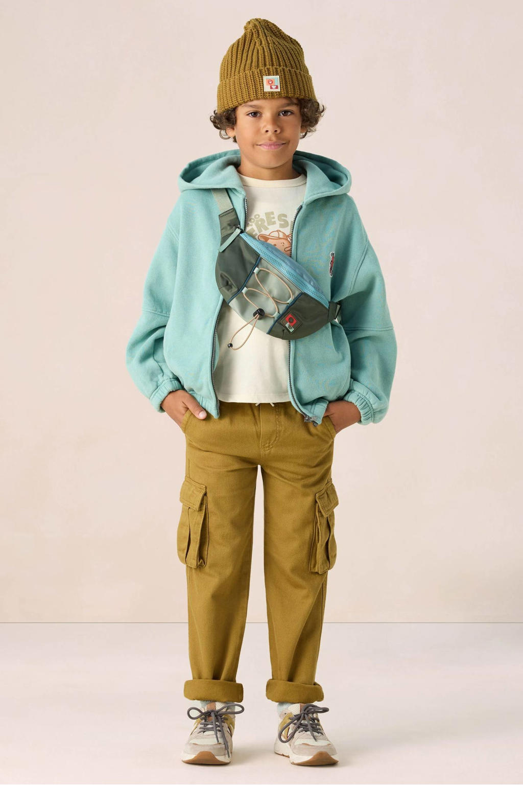 Sissy-Boy sweatvest lichtblauw