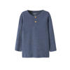 NAME IT MINI longsleeve staalblauw