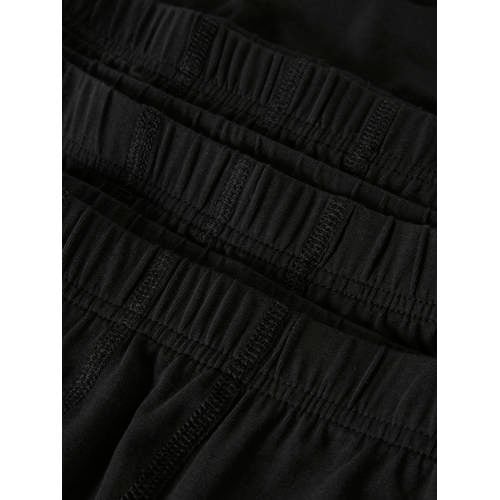 NAME IT KIDS boxershort - set van 3 zwart Jongens Stretchkatoen Effen - maat 86 afbeelding