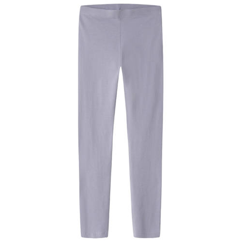 NAME IT KIDS slim legging Paars Meisjes Stretchkatoen Effen - maat 80 afbeelding