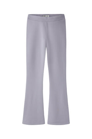 bootcut legging lila