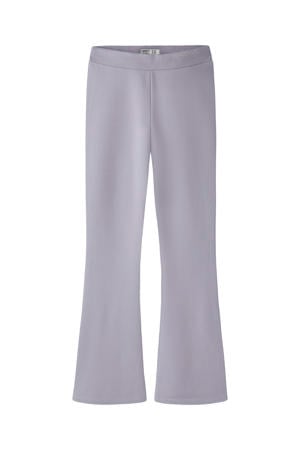 bootcut legging lila
