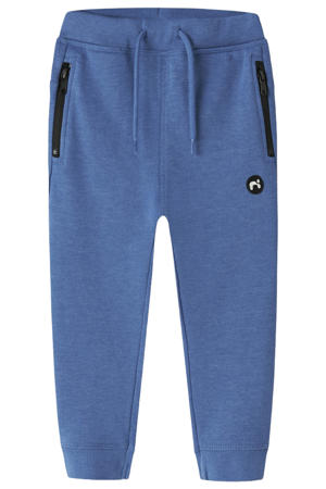 NAME IT Trainingsbroek voor jongens, zwart denim, 128 cm : name it