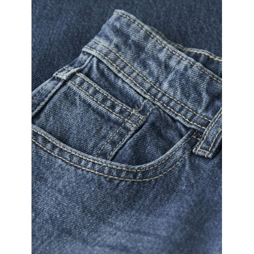 NAME IT KIDS straight leg jeans medium blue denim Blauw Jongens Katoen - maat 152 afbeelding