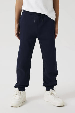 casual broek donkerblauw