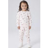 NAME IT MINI sweater met kersenprint lichtroze