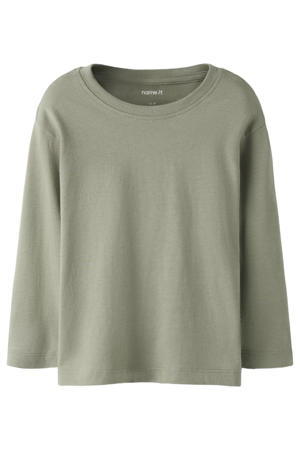 longsleeve grijsgroen