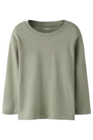 longsleeve grijsgroen