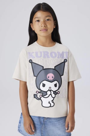 Hello Kitty T-shirt grijs