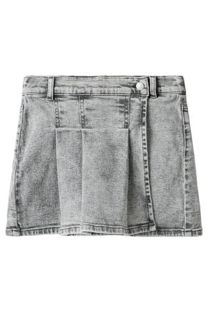denim spijkerrok grey denim