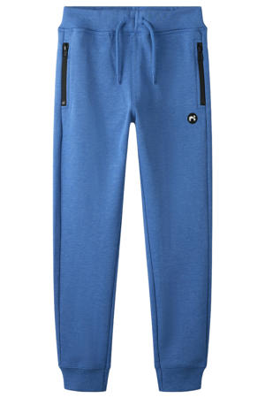 regular fit joggingbroek hardblauw