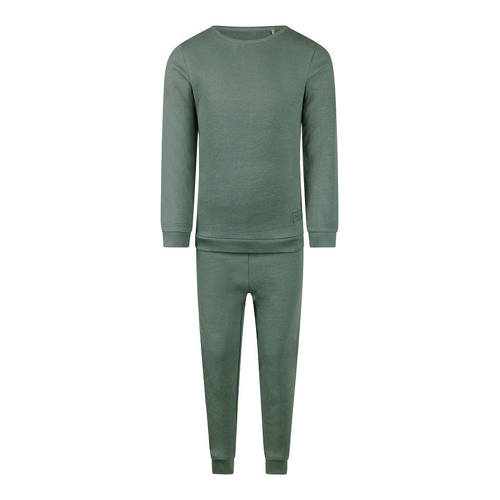 Koko Noko pyjama set groen Jongens Katoen Ronde hals Effen - maat 134/140 afbeelding