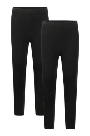 skinny legging - zwart (set van 2)
