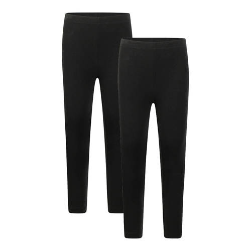Koko Noko [[Clusterkenmerk Pasvorm/fit]] legging zwart Meisjes Katoen Effen - maat 116 afbeelding