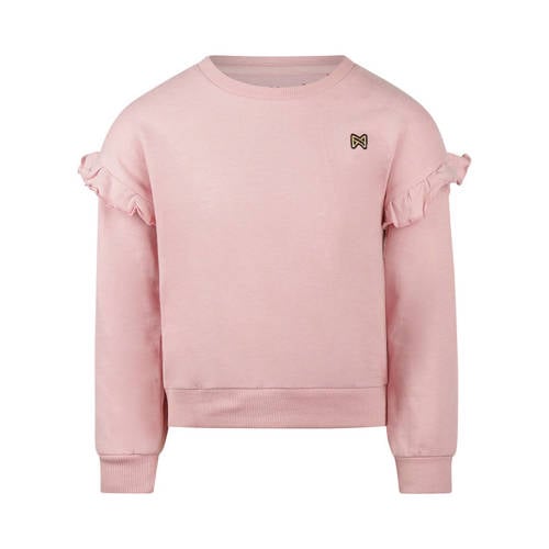 Koko Noko sweater roze Meisjes Katoen Ronde hals Effen - maat 110 afbeelding